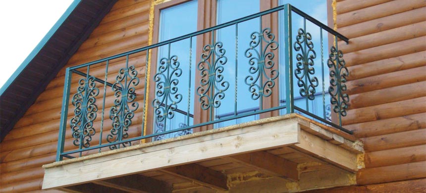 Виды деревянных балконов