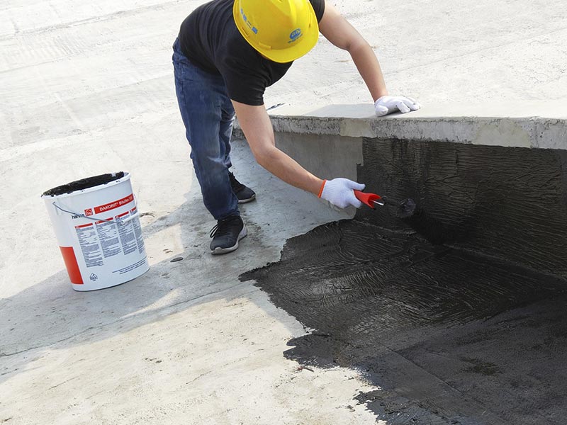 Обмазочная гидроизоляция для бетона: виды, принцип действия и технология  нанесения